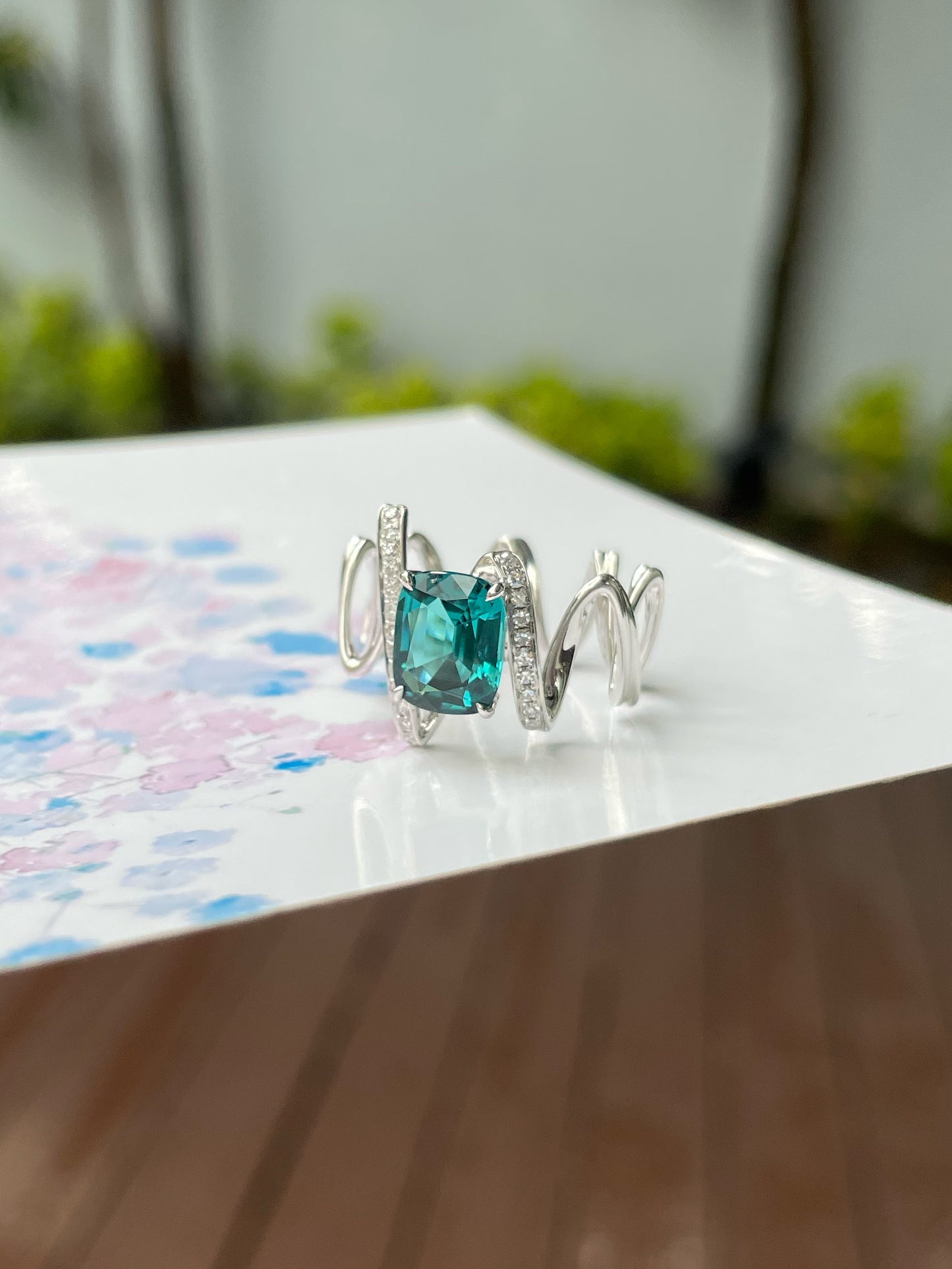 Lagoon Tourmaline Ring - 1.82CT (NJR303)