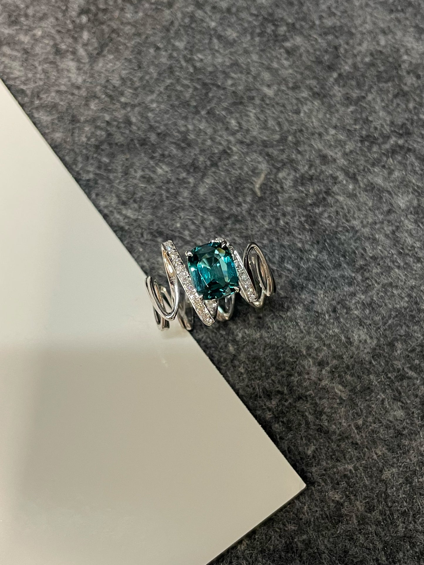 Lagoon Tourmaline Ring - 1.82CT (NJR303)