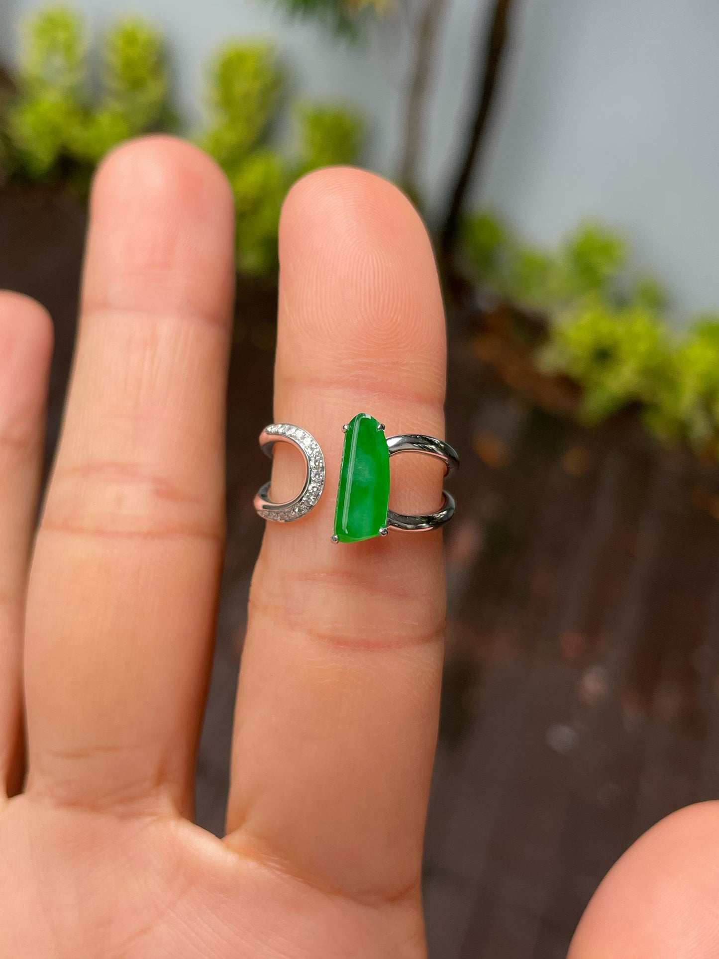 Green Jade Ring (NJR324)