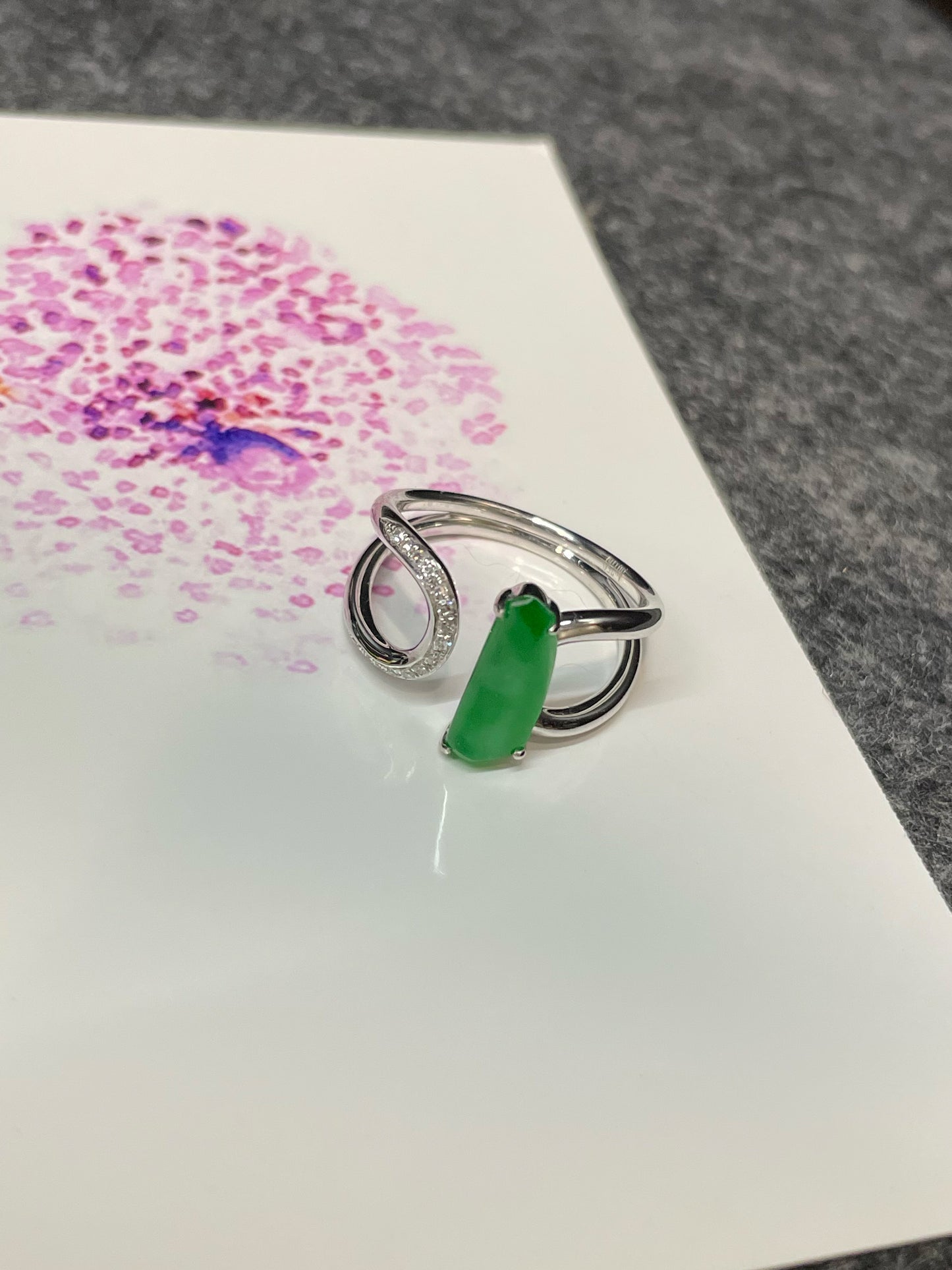 Green Jade Ring (NJR324)