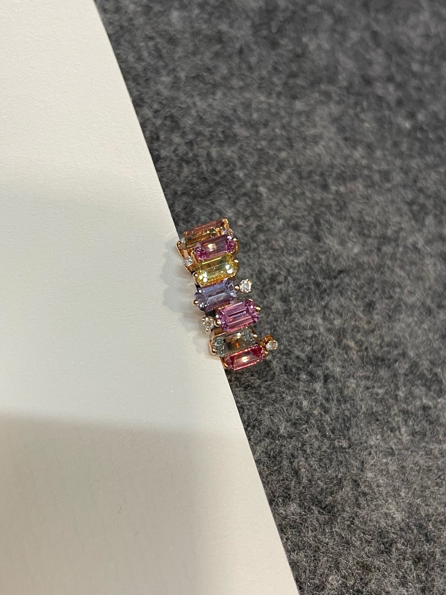 Unheated Fancy Sapphires Ring - 2.62CT (NJR333)