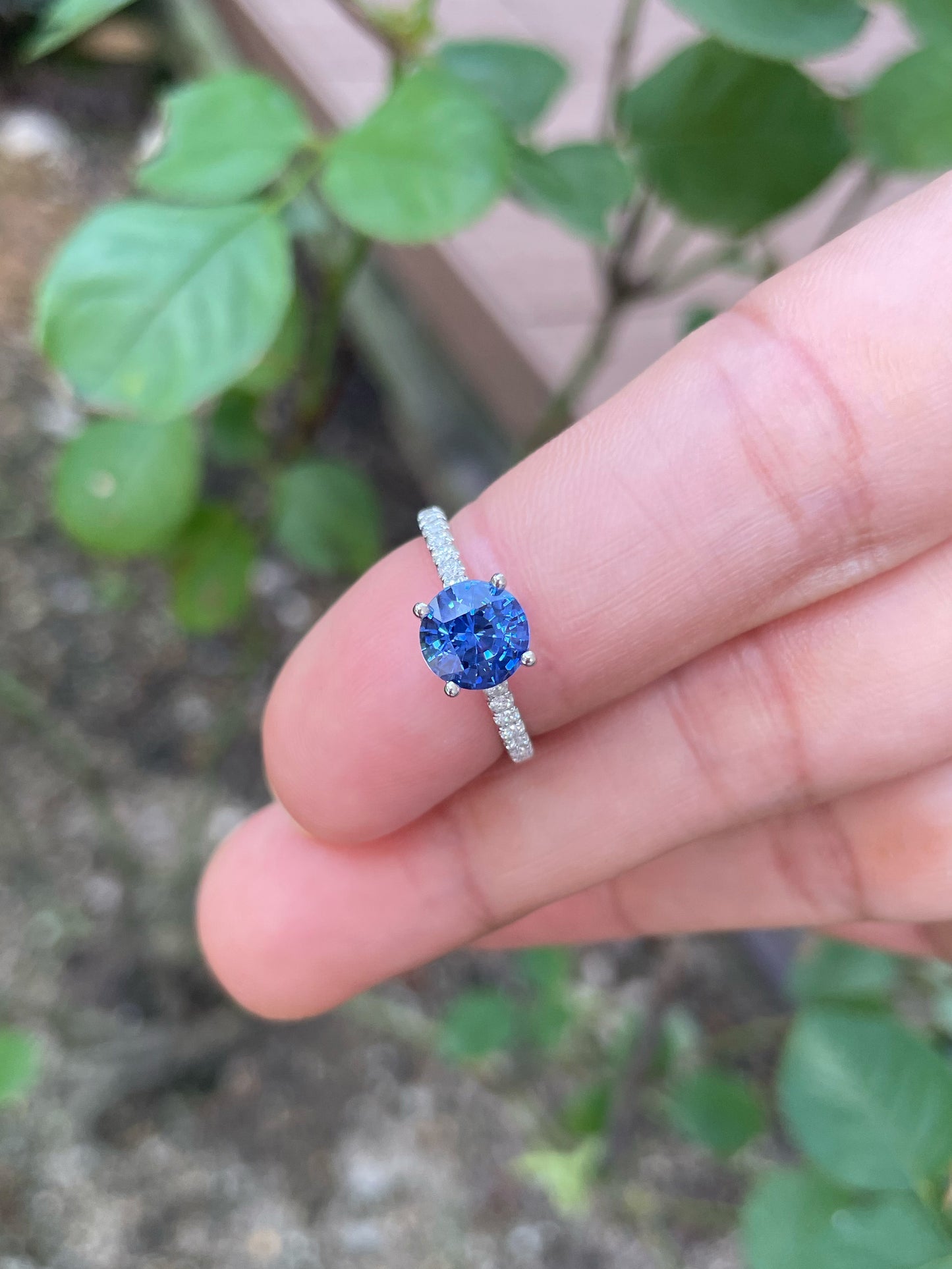 Natural Blue Sapphire Ring - 1.66CT (NJR350)