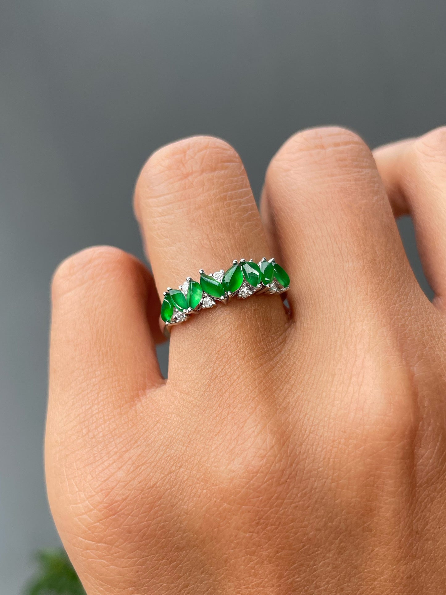 Green Jade Ring (NJR353)