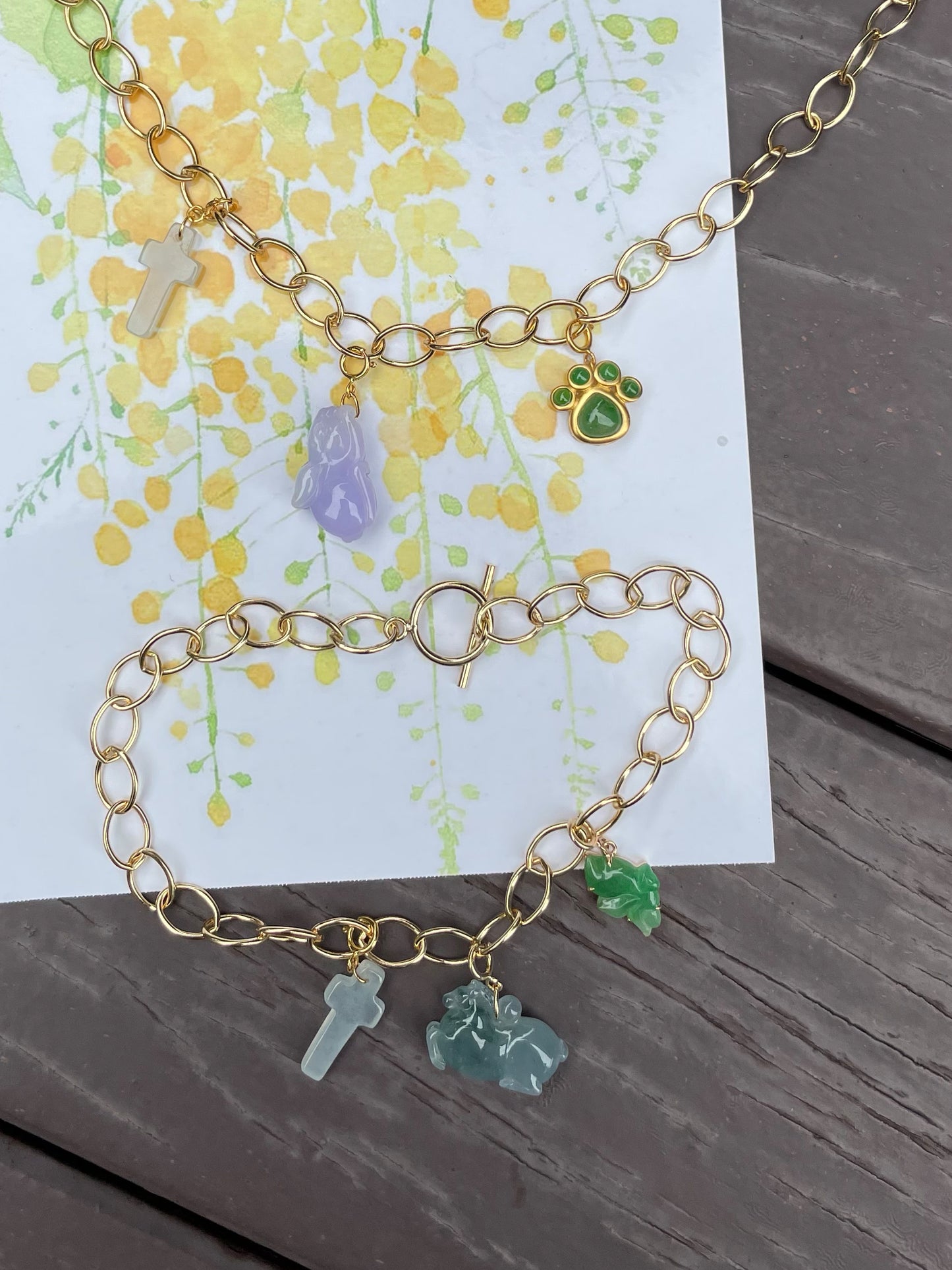 Jade Bracelet Charms (NJBA018)