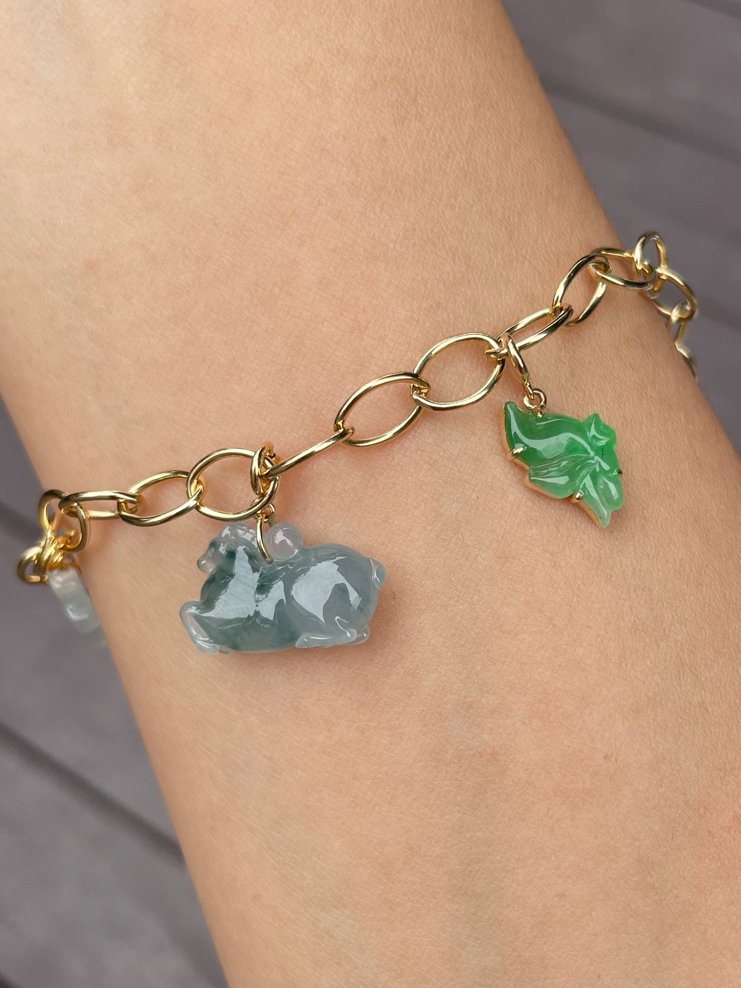 Jade Bracelet Charms (NJBA018)