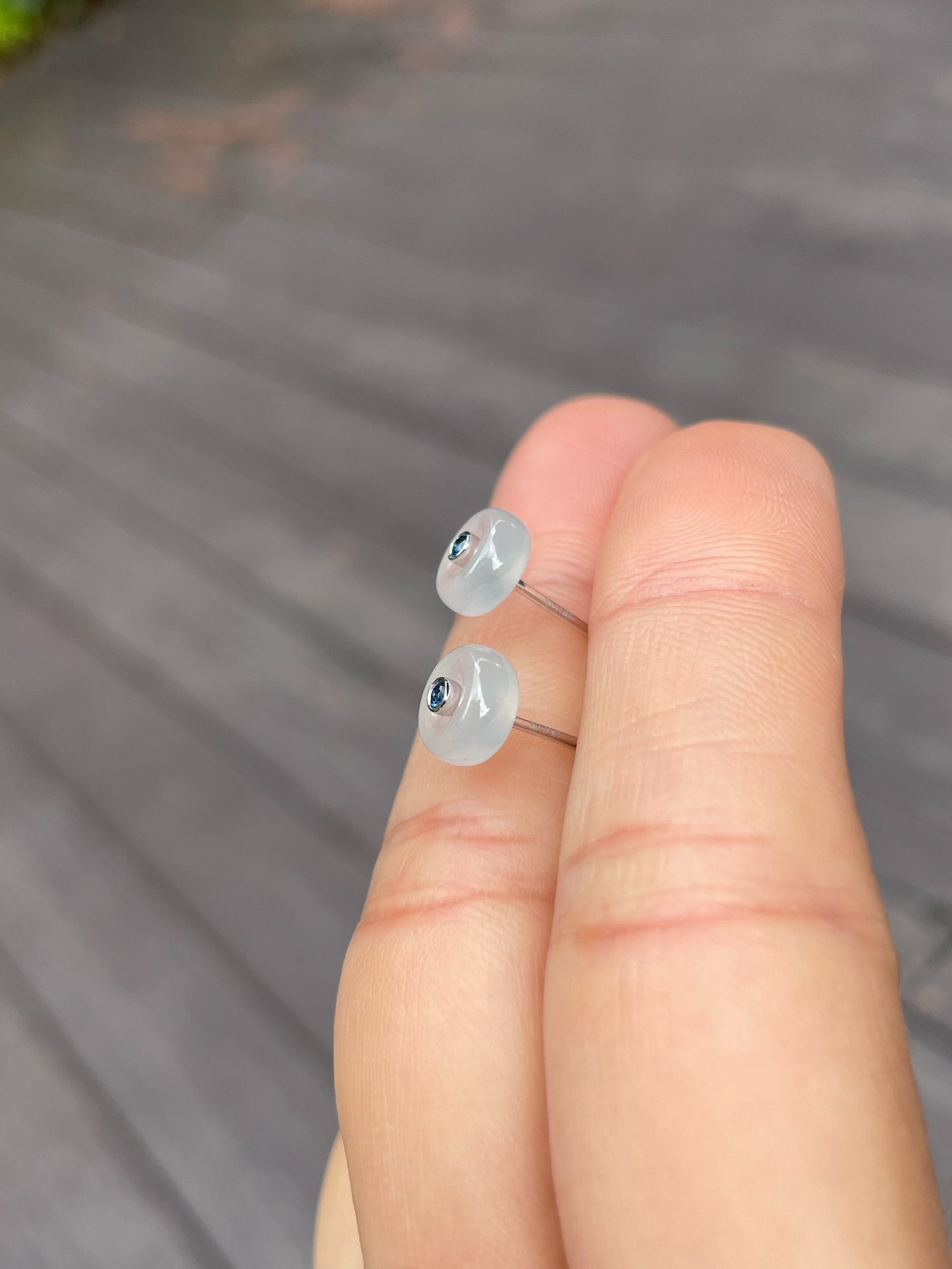 Icy Jade Earrings (NJE090)