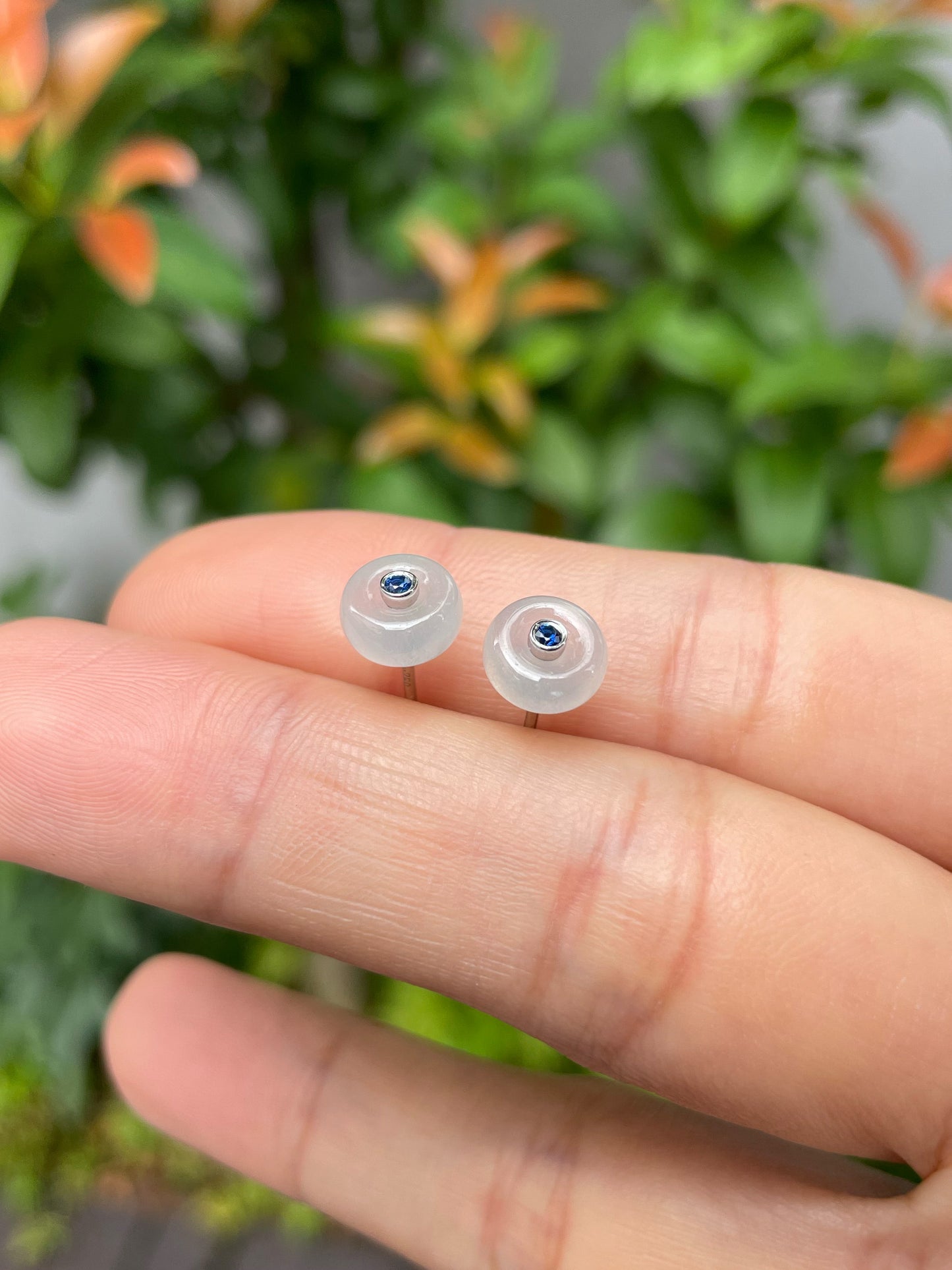 Icy Jade Earrings (NJE090)