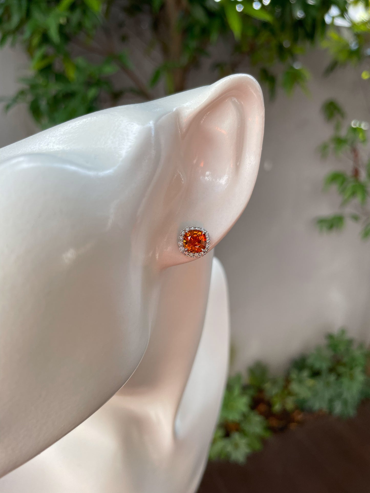Spessartite Earrings - 3.05CT (NJE121)