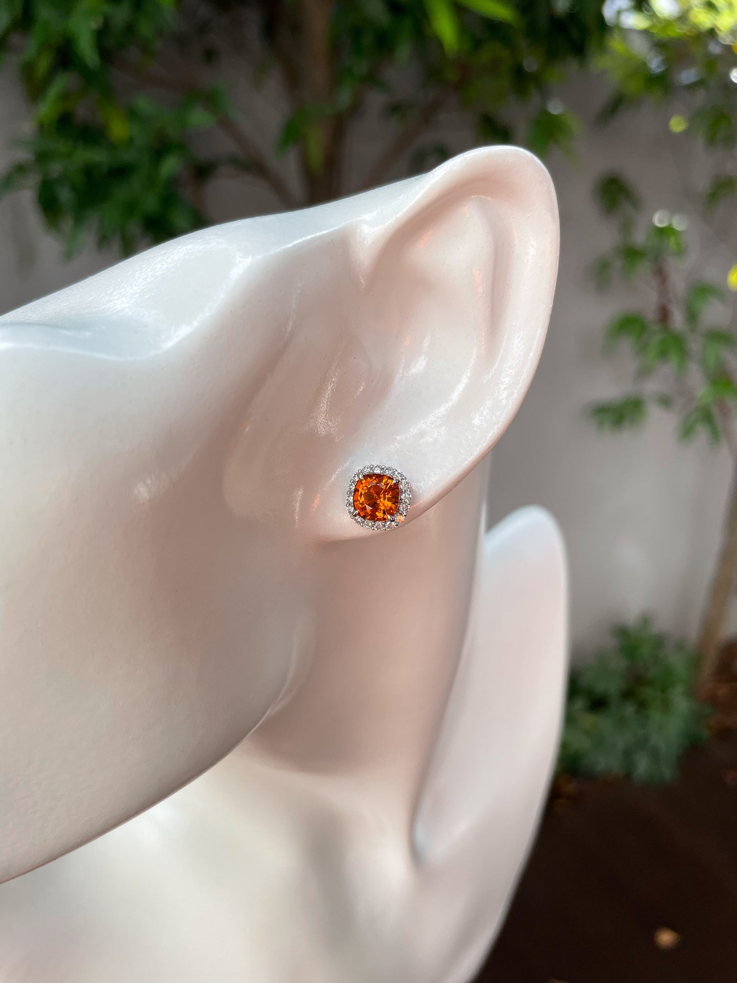 Spessartite Earrings - 3.05CT (NJE121)
