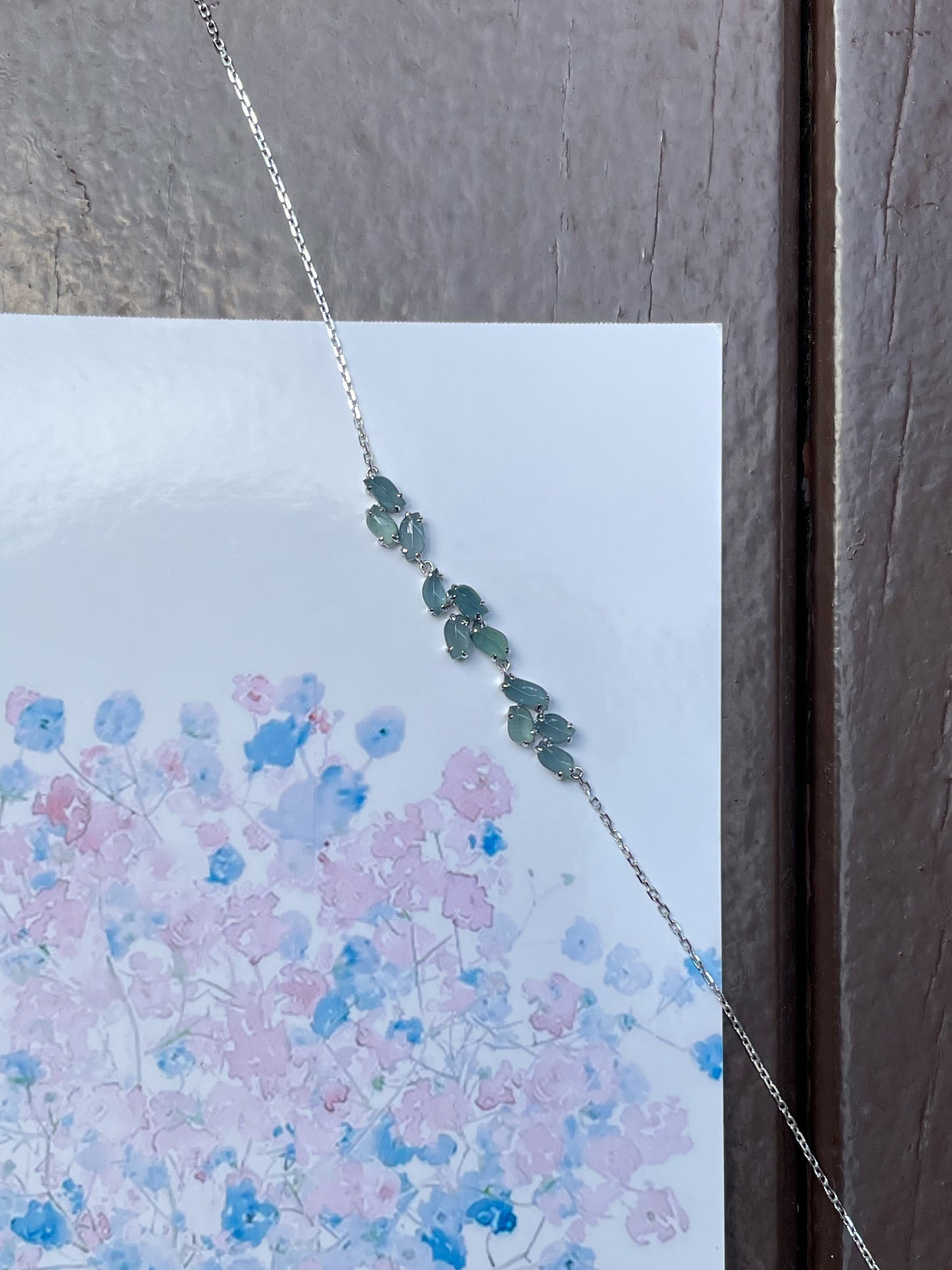 Icy Blue Jade Necklace (NJN021)