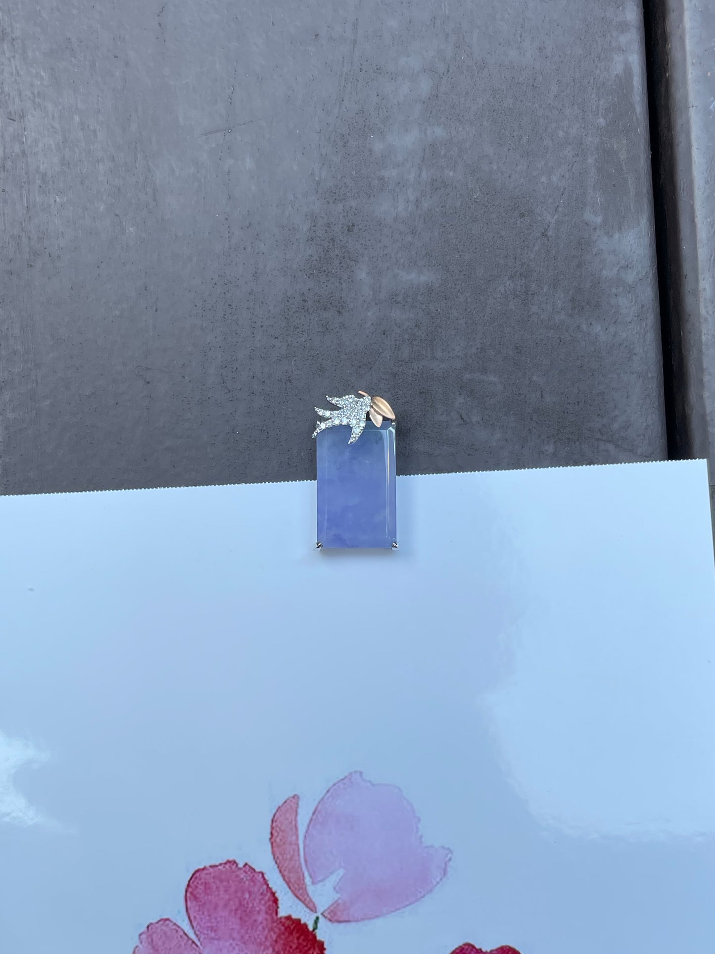 Lavender Jade Pendant (NJP036)