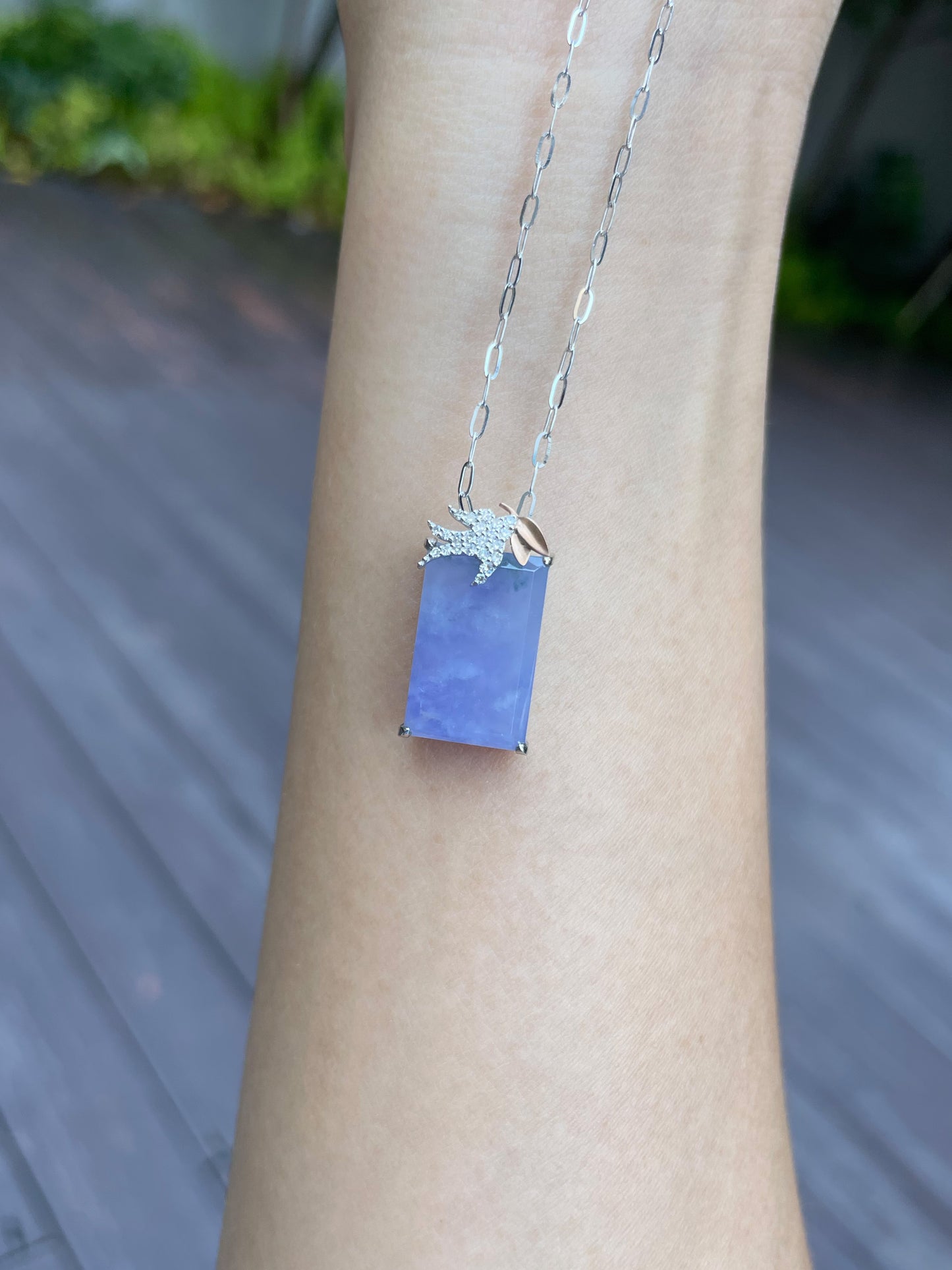 Lavender Jade Pendant (NJP036)
