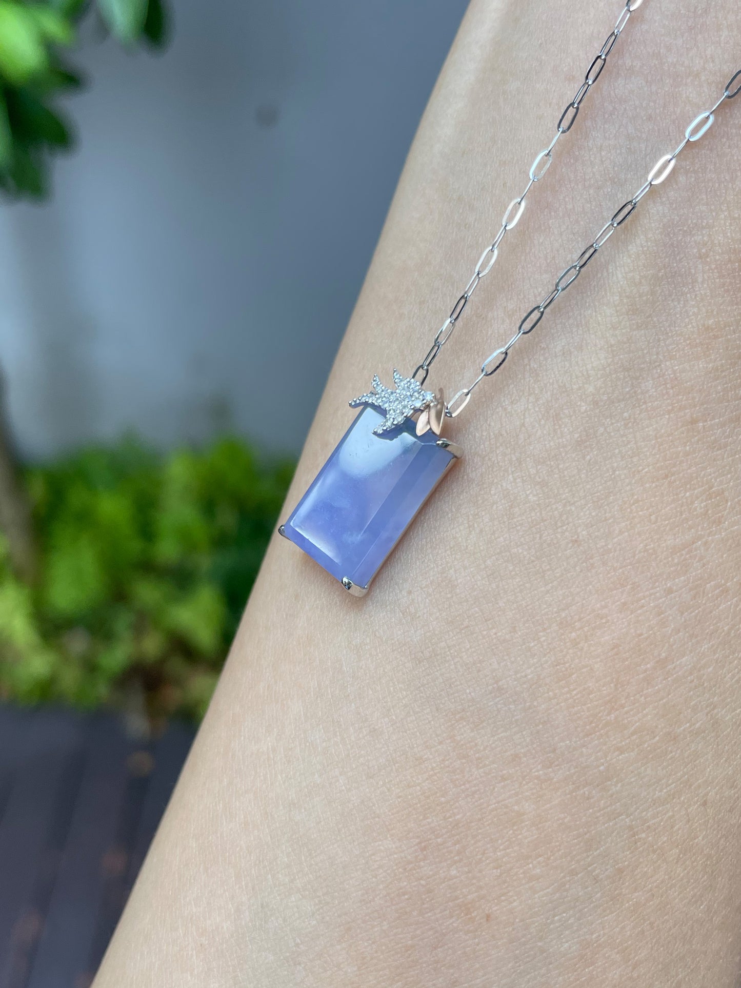 Lavender Jade Pendant (NJP036)