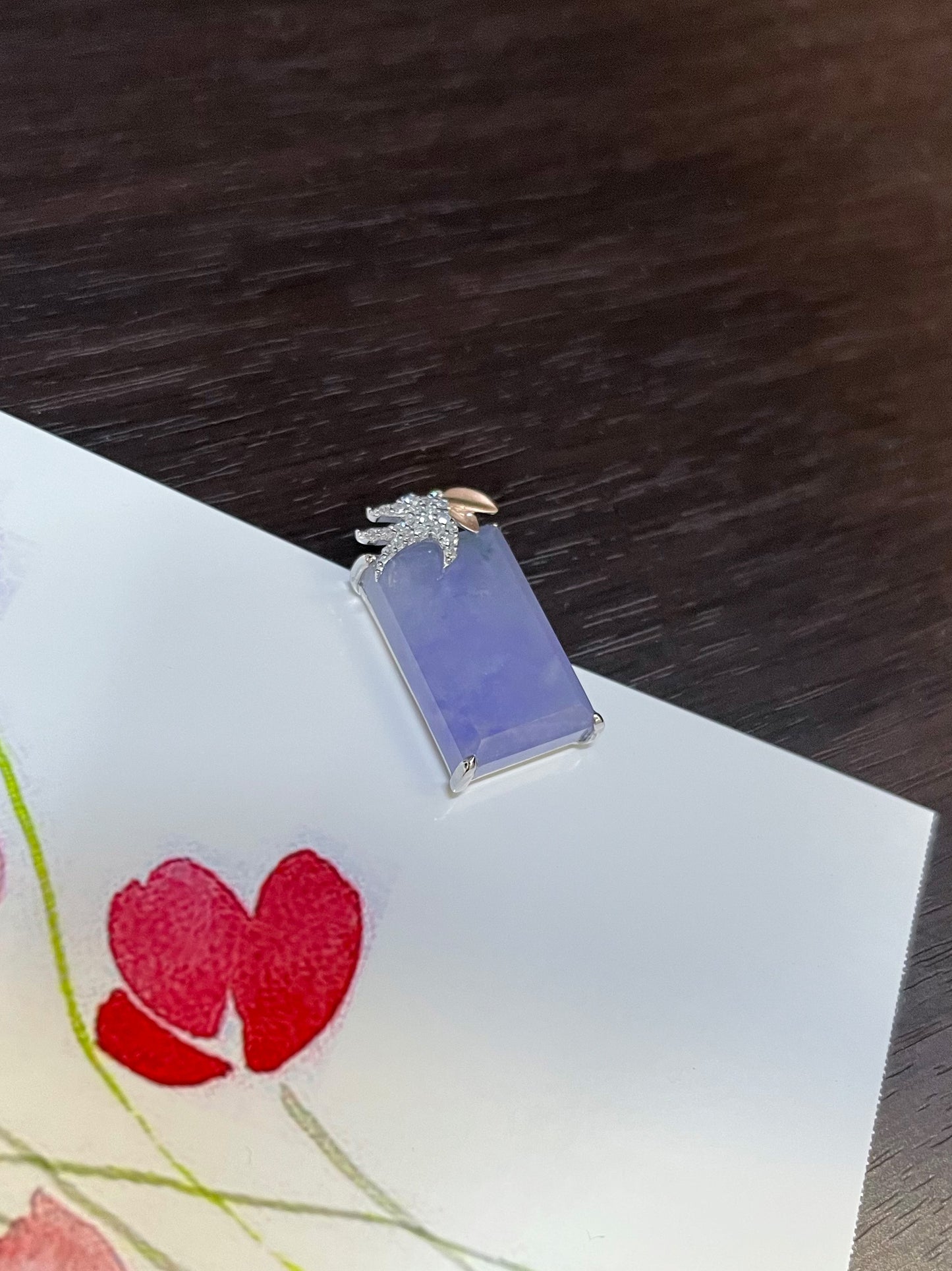 Lavender Jade Pendant (NJP036)