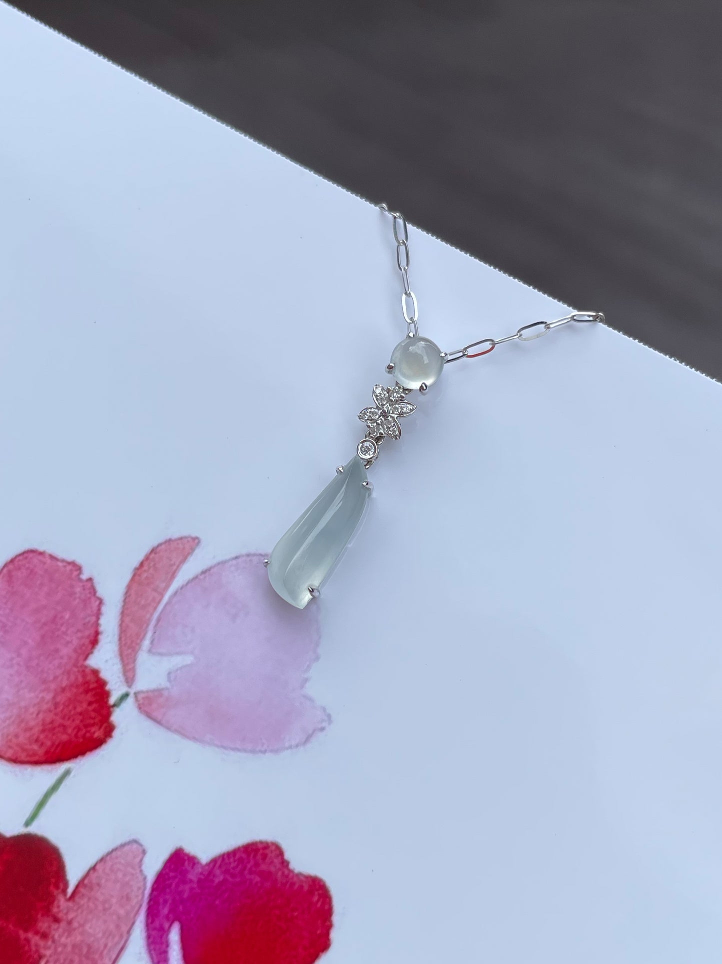 Icy Jadeite Pendant (NJP002)