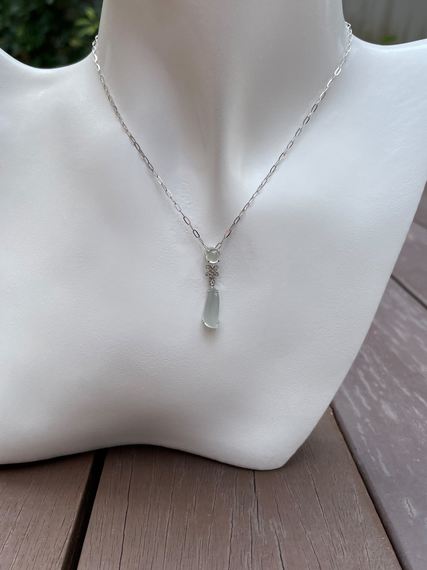 Icy Jadeite Pendant (NJP002)