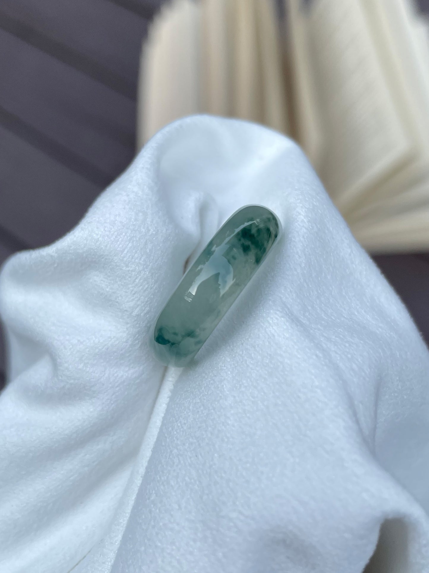 Jadeite Abacus Ring | HK 13.5 (NJR007)