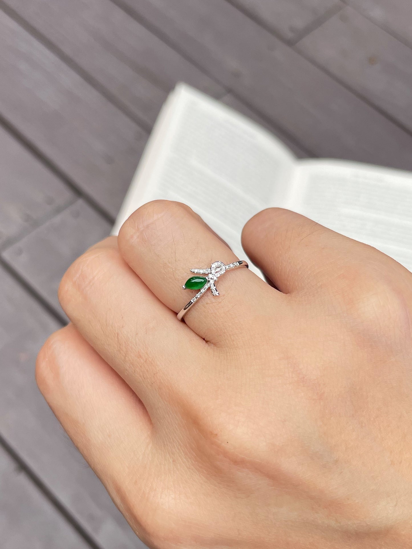 Green Jadeite Ring (NJR014)