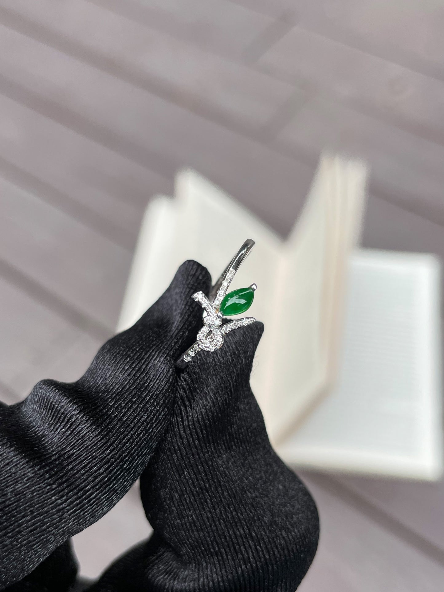 Green Jadeite Ring (NJR014)