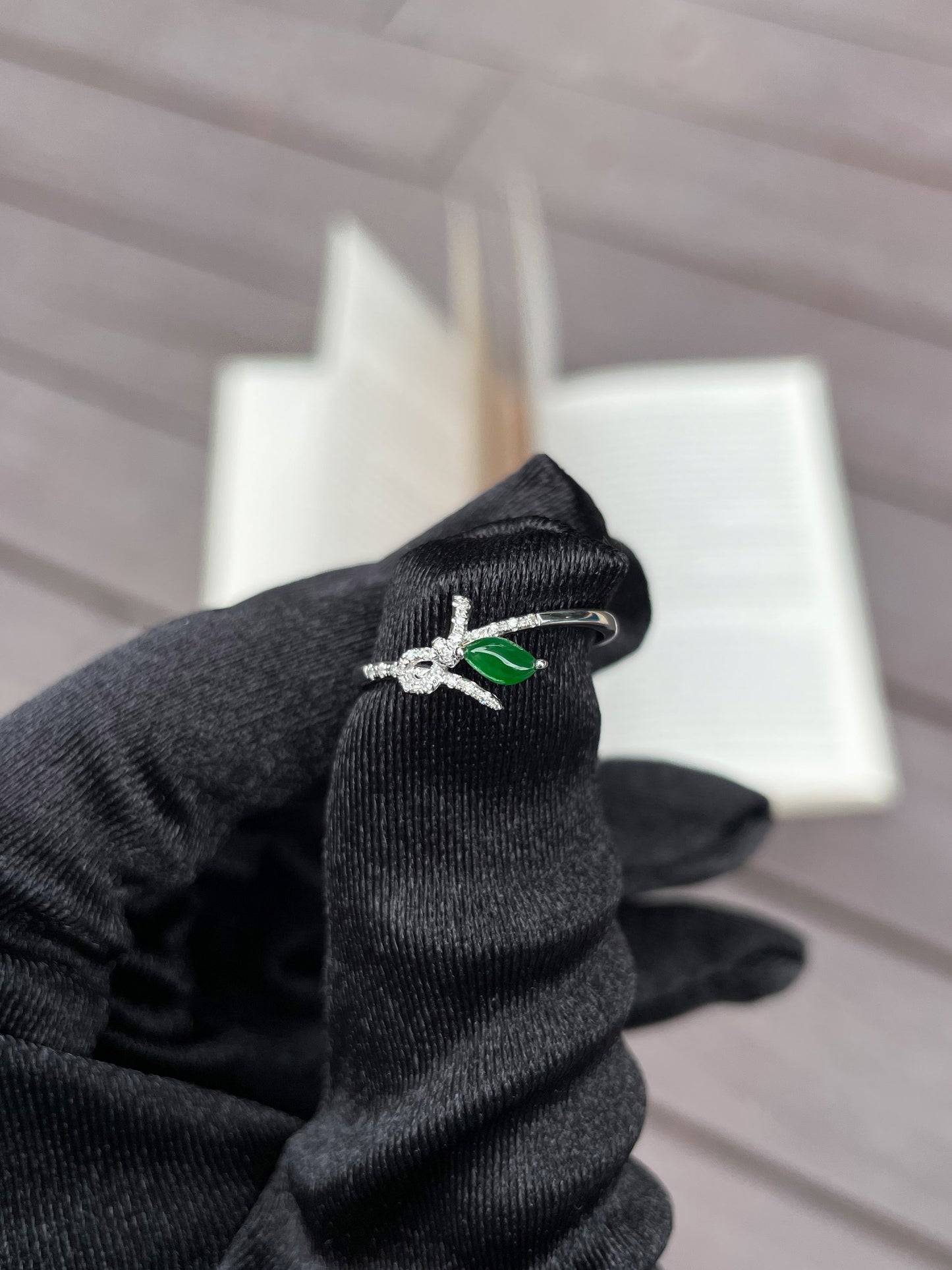 Green Jadeite Ring (NJR014)