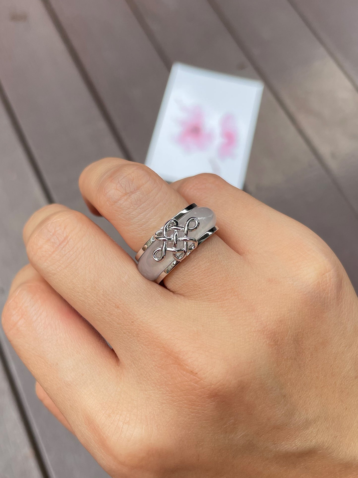 Icy Jade Abacus Ring | HK 13 (NJR036)