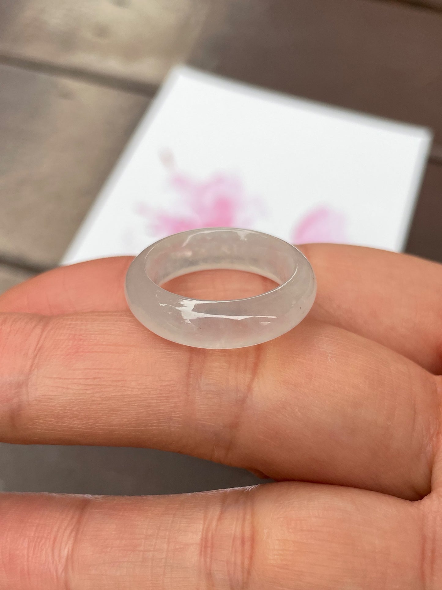 Icy Jade Abacus Ring | HK 13 (NJR036)