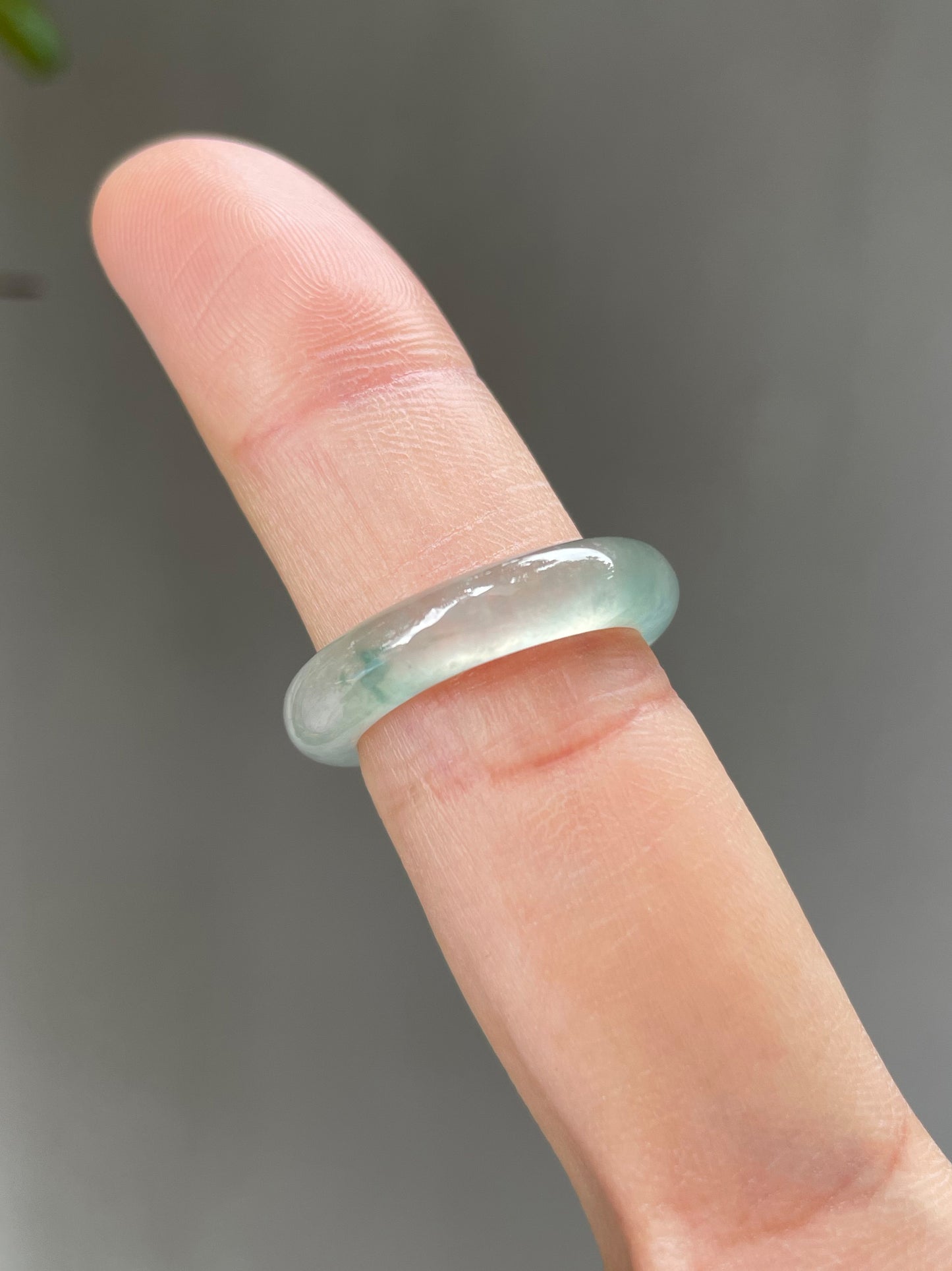 Icy Jade Abacus Ring | HK 16.5 (NJR043)