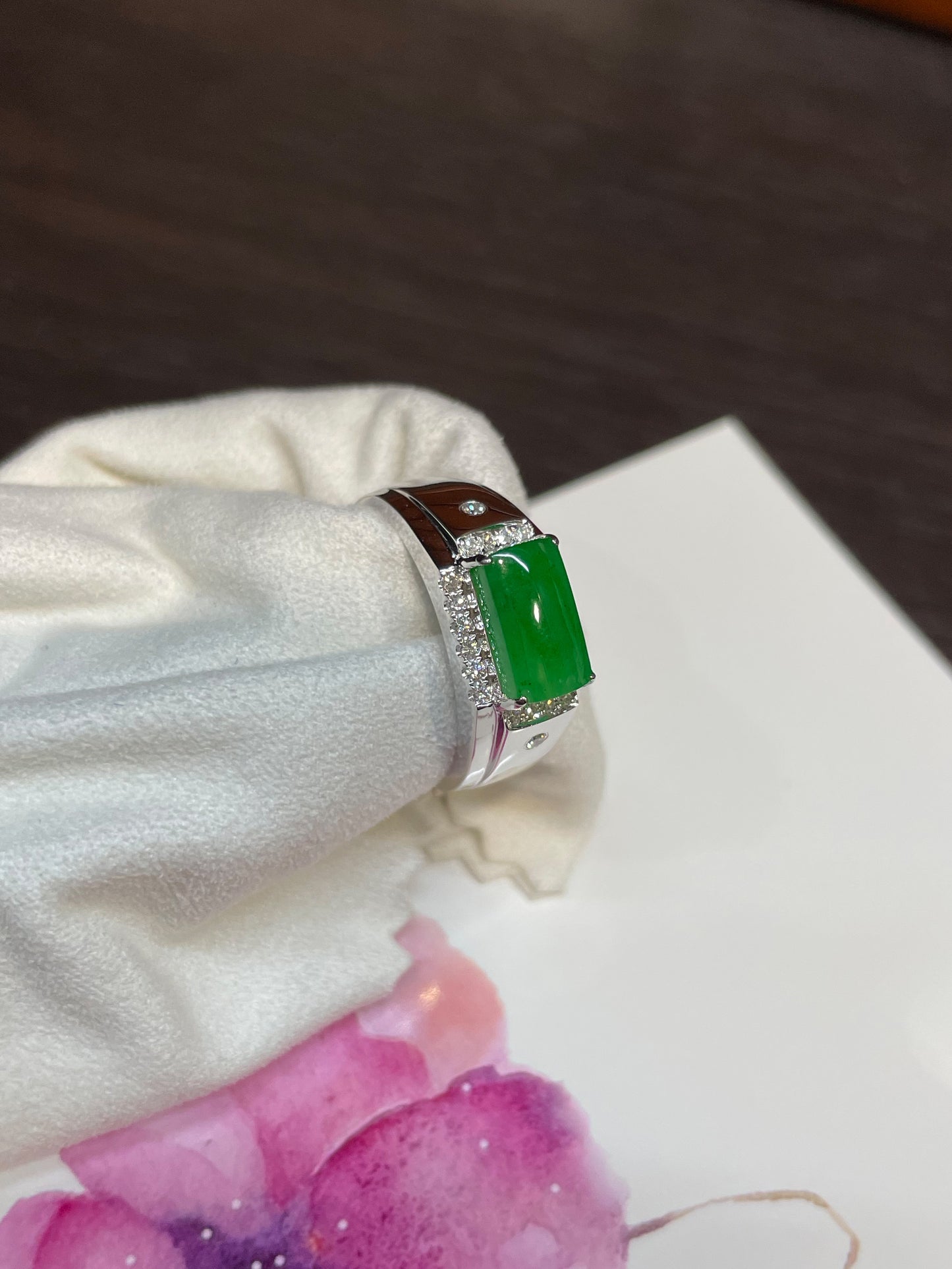 Green Jade Ring (NJR053)