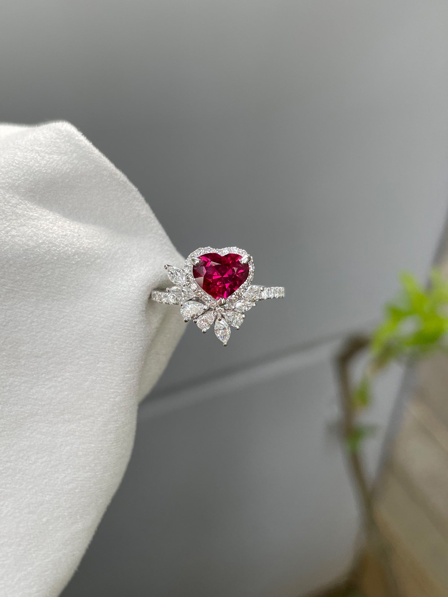 Unheated Ruby Ring - 1.08CT (NJR089)