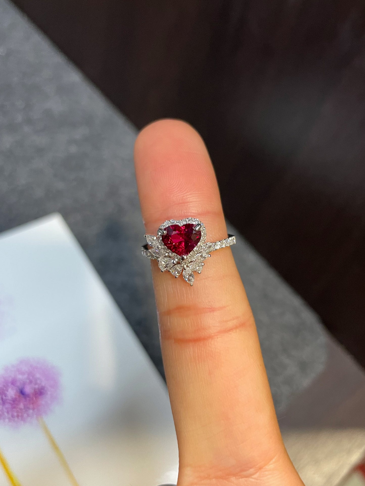 Unheated Ruby Ring - 1.08CT (NJR089)