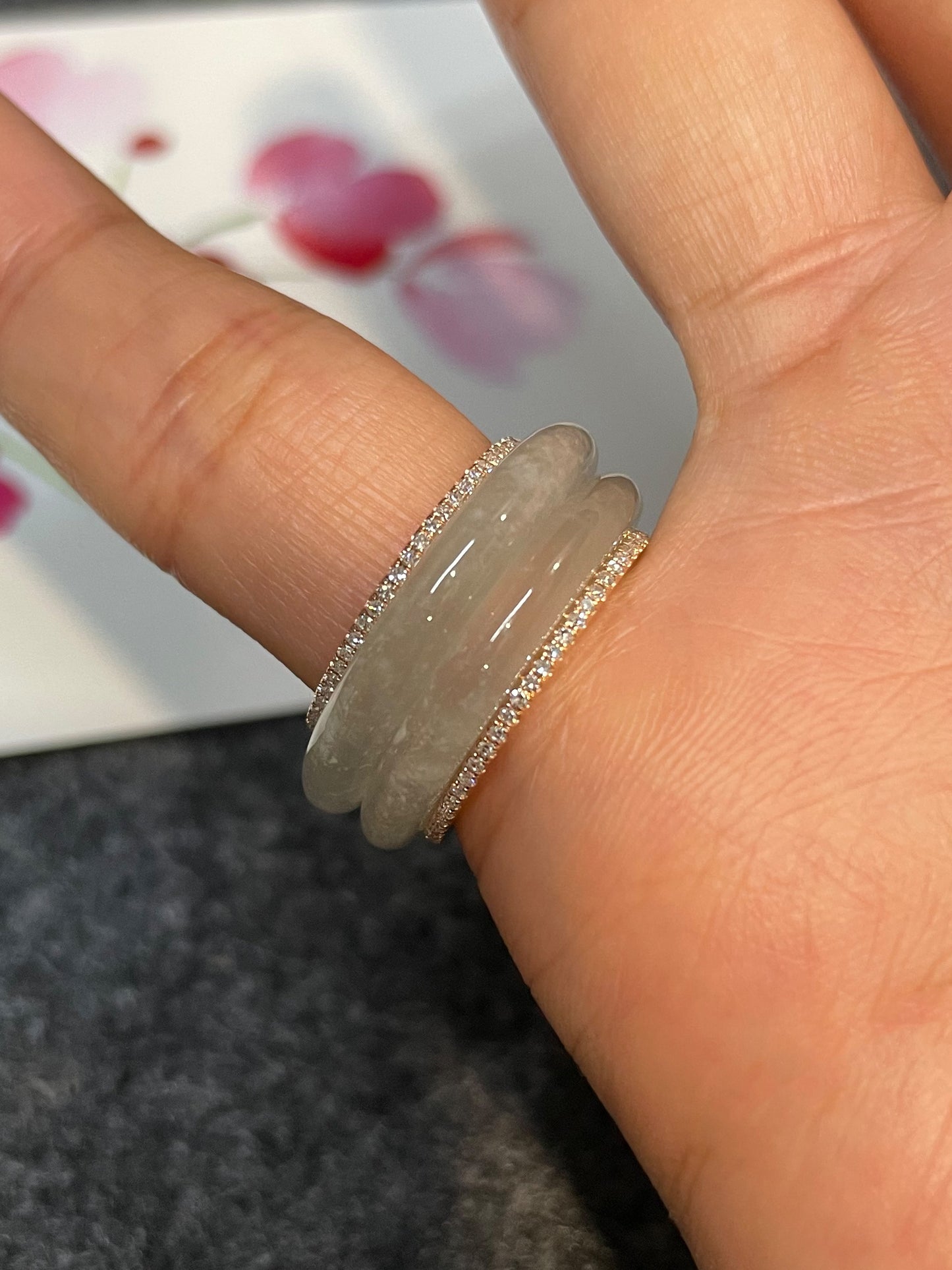 Icy Jade Abacus Rings | HK 12 (NJR096)
