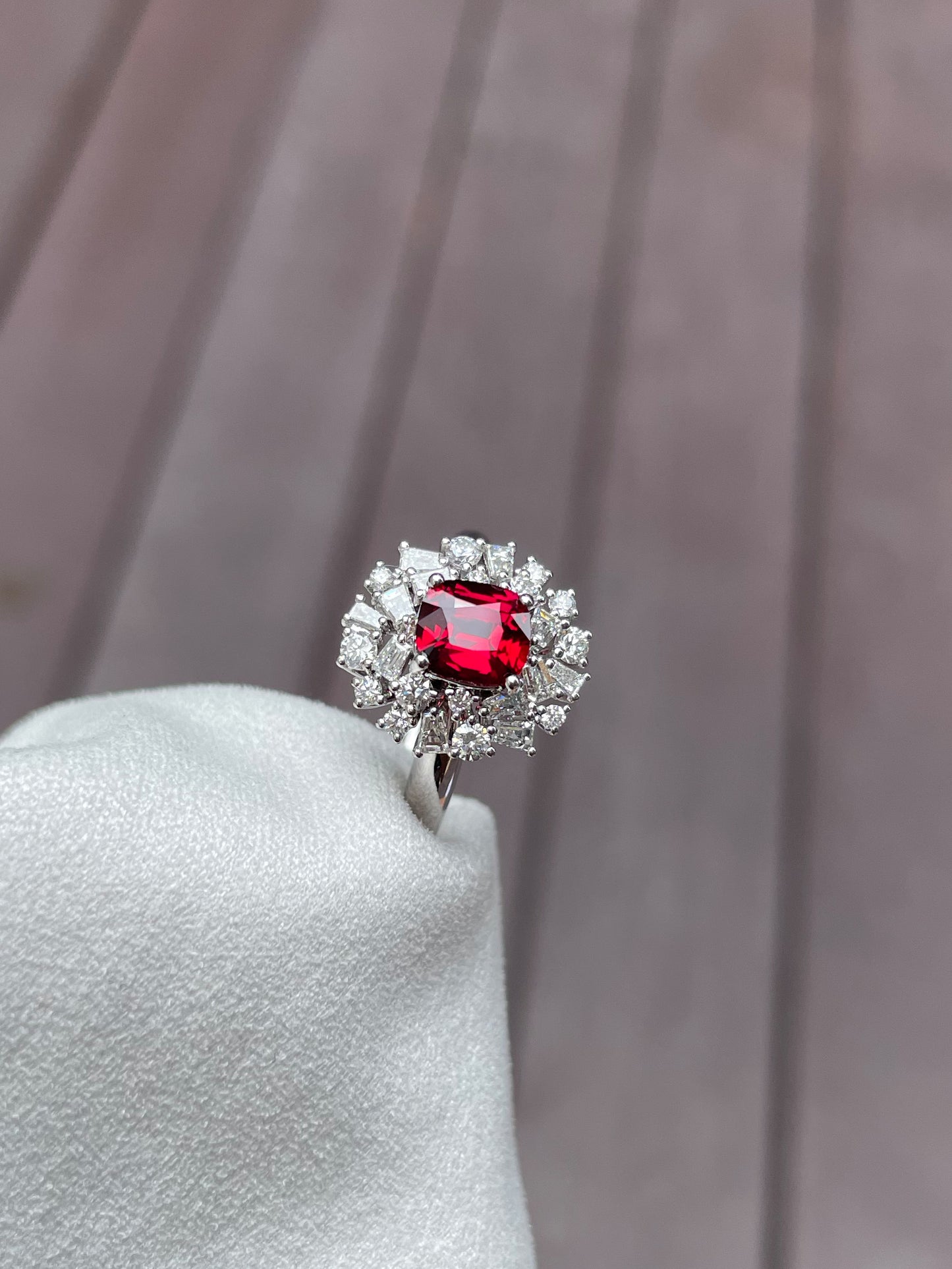 Unheated Ruby Ring & Pendant - 1.07CT (NJR058)