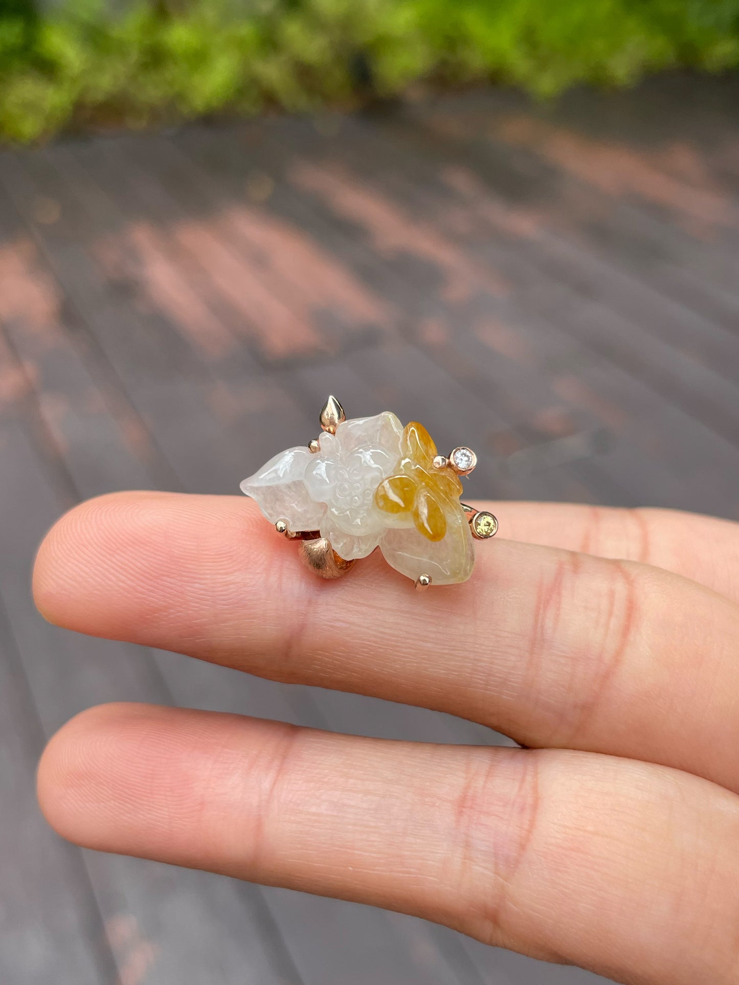 Yellow Jade Ring (NJR110)