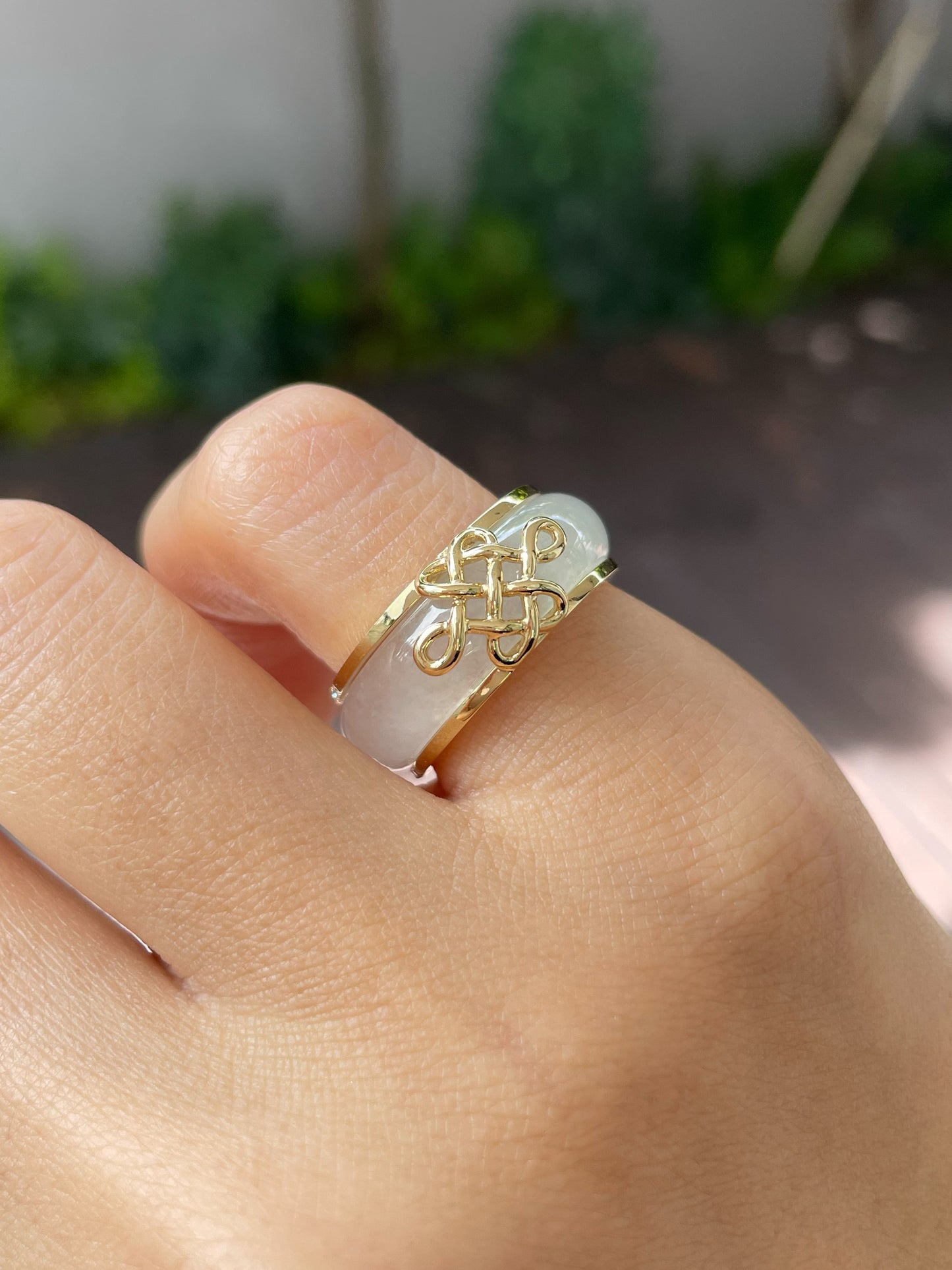 Icy Jade Abacus Ring | HK 13 (NJR126)
