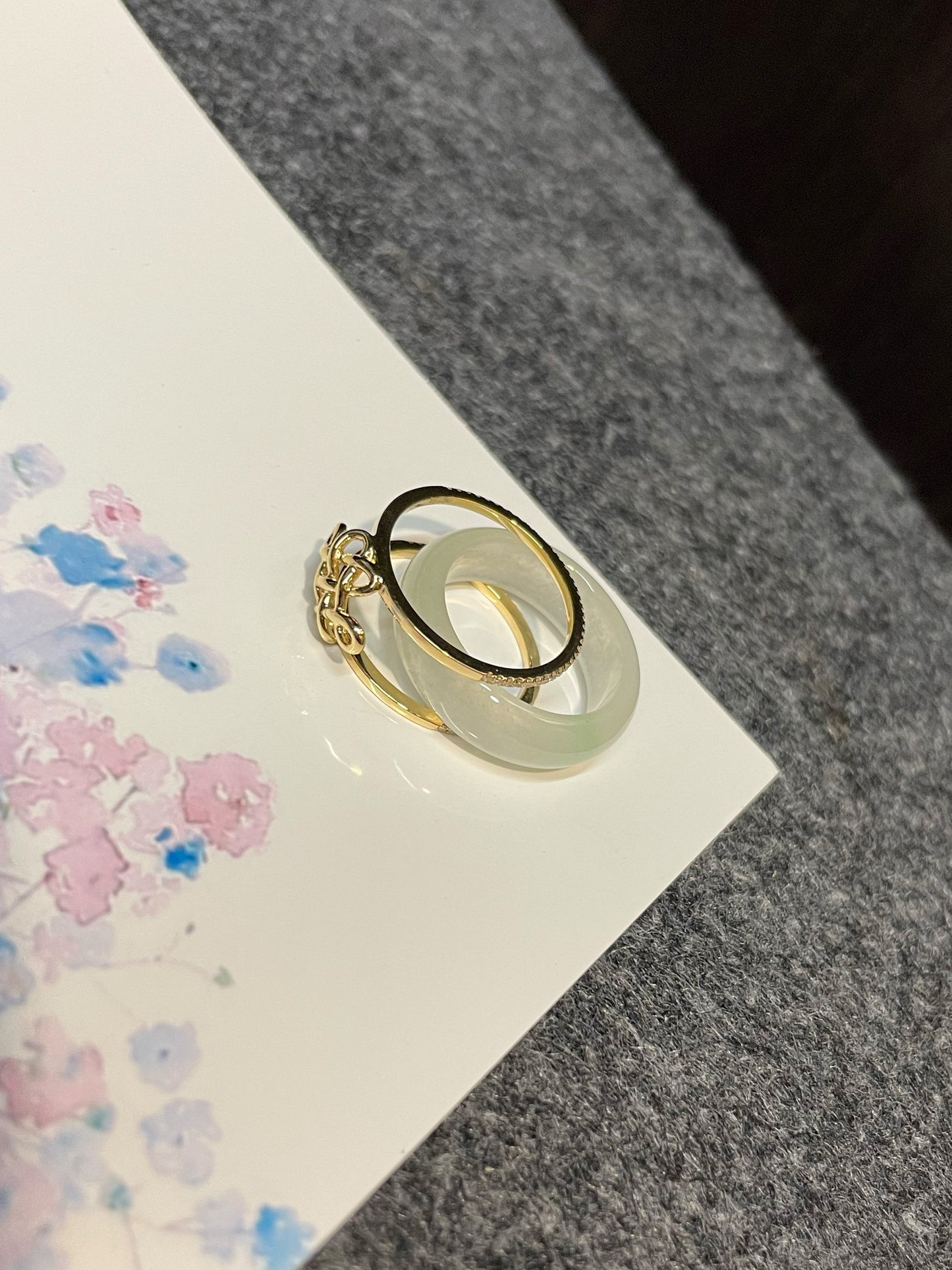 Icy Jade Abacus Ring | HK 13 (NJR126)
