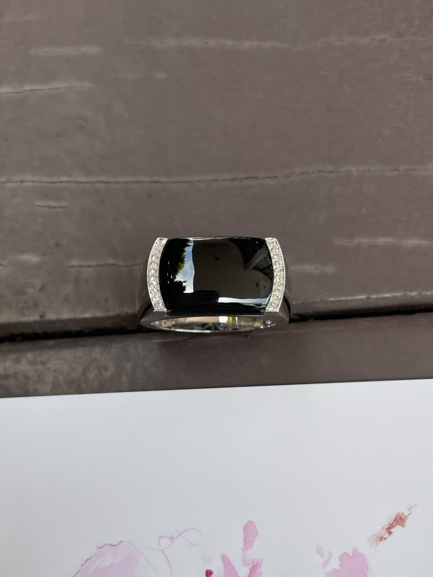 Omphacite Jadeite Ring (NJR150)