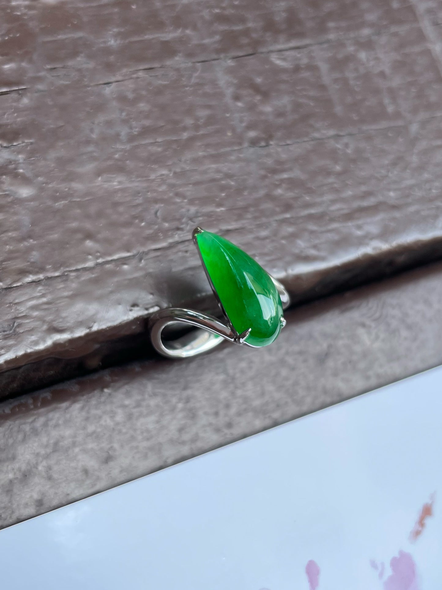 Green Jadeite Ring (NJR156)