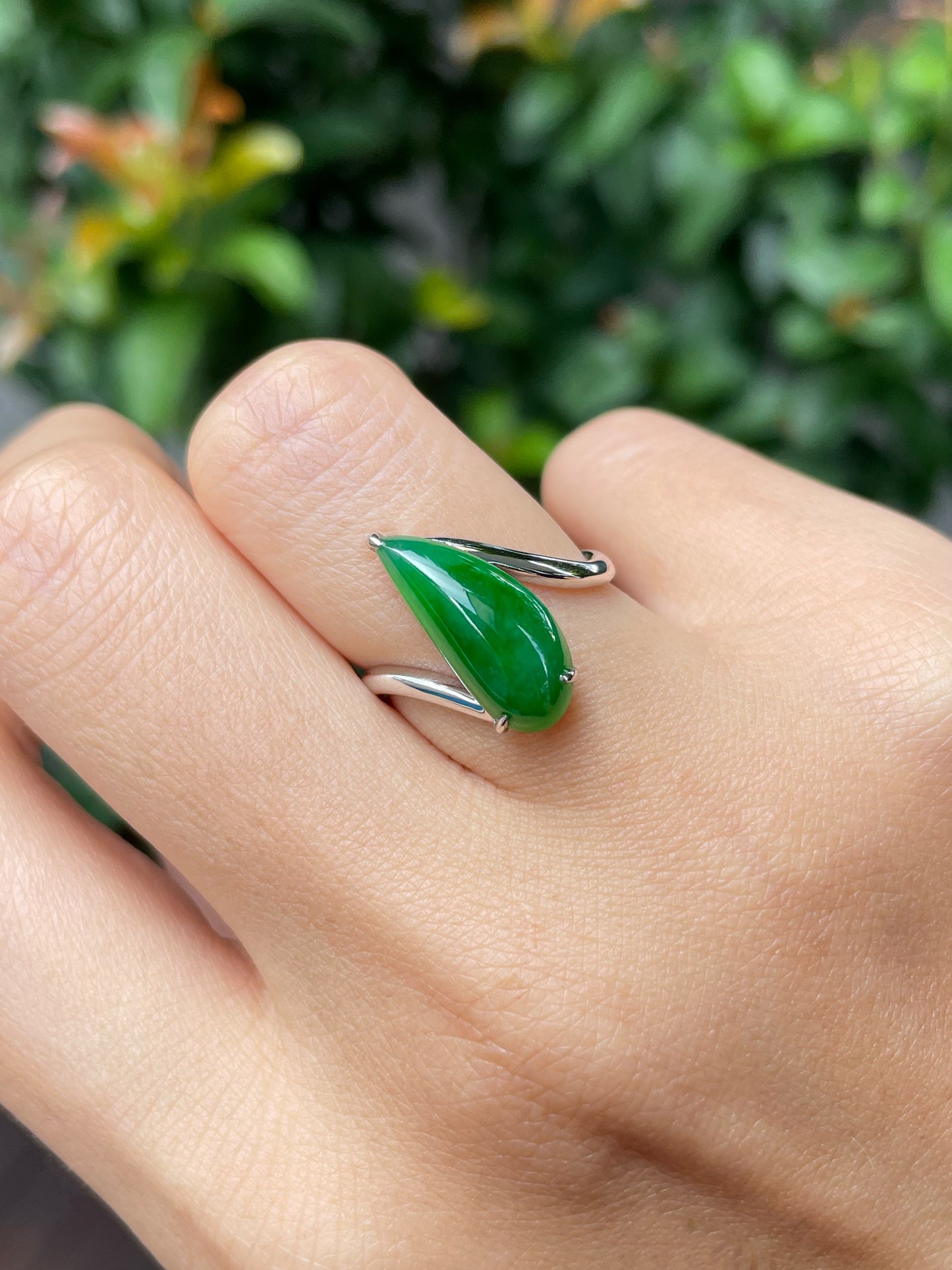 Green Jadeite Ring (NJR156)