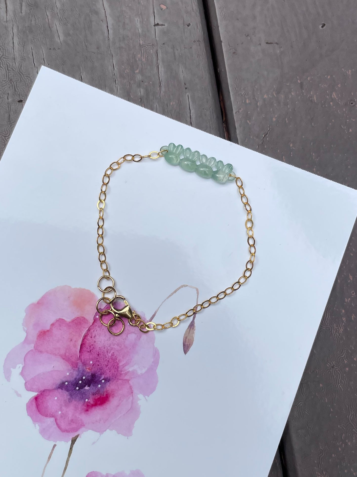 Rabbit Jade Bracelet (NJBA038)
