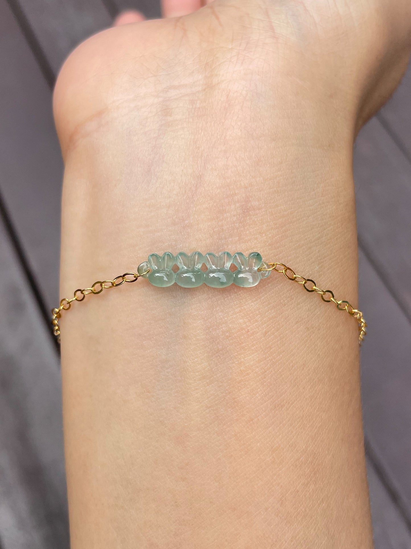 Rabbit Jade Bracelet (NJBA038)