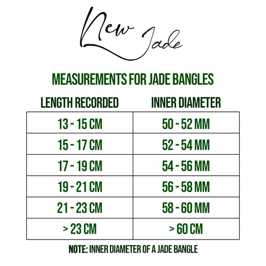 How To Measure Sizes For Jade Bangles