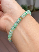Load image into Gallery viewer, Multicoloured Jadeite Bracelet - Coins (NJBA005)
