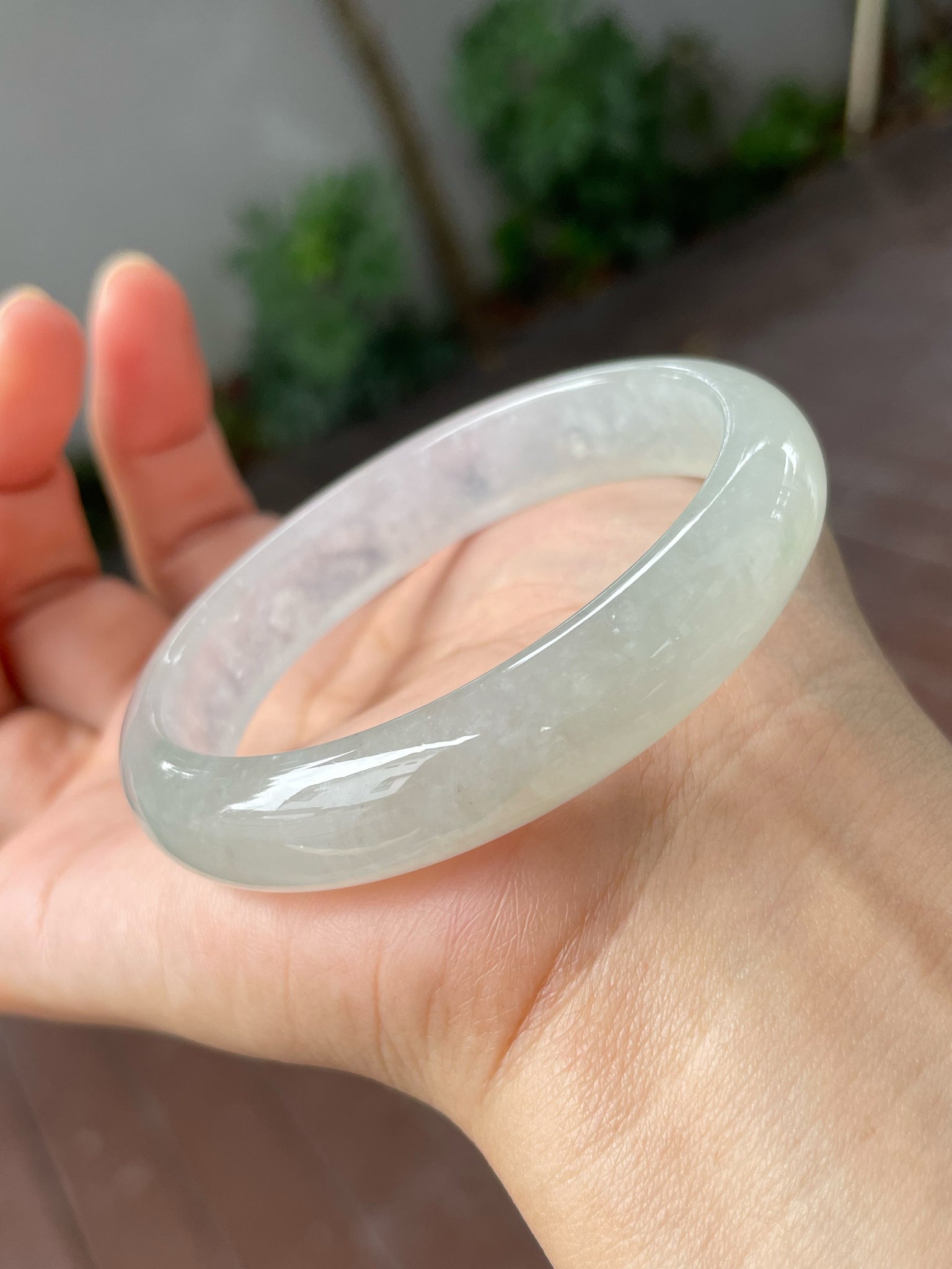 Icy jadeite online bangle