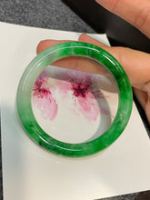 Load image into Gallery viewer, Green Jadeite Bangle | 53mm (NJBA121)

