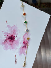 Load image into Gallery viewer, Jadeite Bracelet - Multicolour Clovers (NJBA122)
