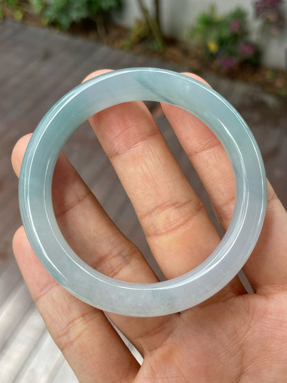 Blue Jade Bangle | 51mm (NJBA125)