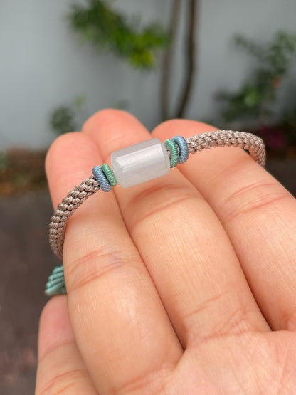 Icy Jade Barrel Bracelet - Lu Lu Tong 路路通 (NJBA149)