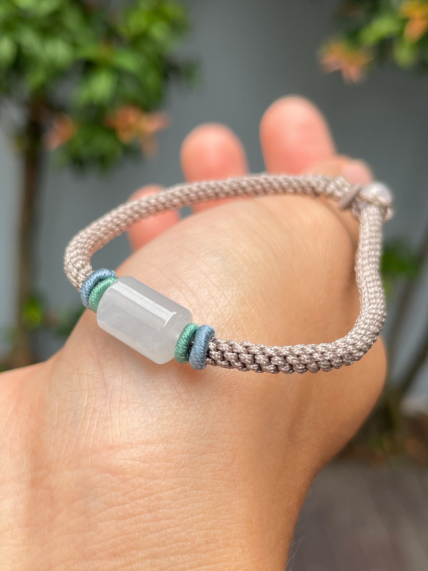 Icy Jade Barrel Bracelet - Lu Lu Tong 路路通 (NJBA149)