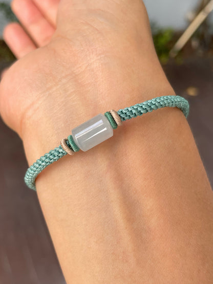 Icy Jade Barrel Bracelet - Lu Lu Tong 路路通 (NJBA150)