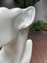 Load image into Gallery viewer, Icy Jade Clouds Earrings (NJE142)
